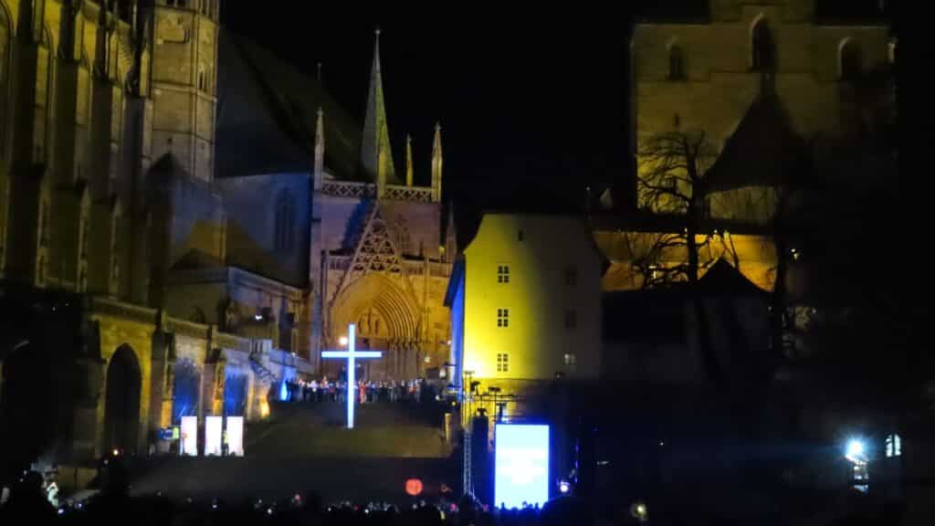 Martinsfeier 2025 auf dem Domplatz ERfurt_erfurt