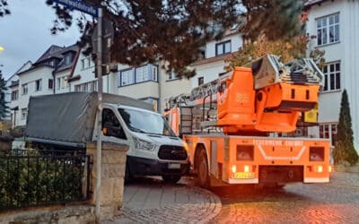 Feuerwehrbefahrung zeigt Gefahrenstellen auf