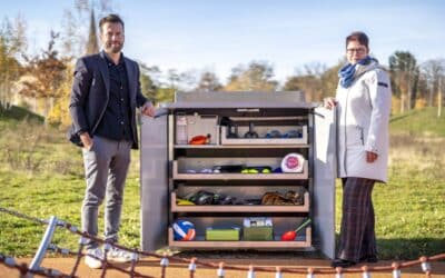 Neue Sportbox bringt Bewegung in die Geraaue