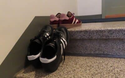 Diebe stehlen Schuhe