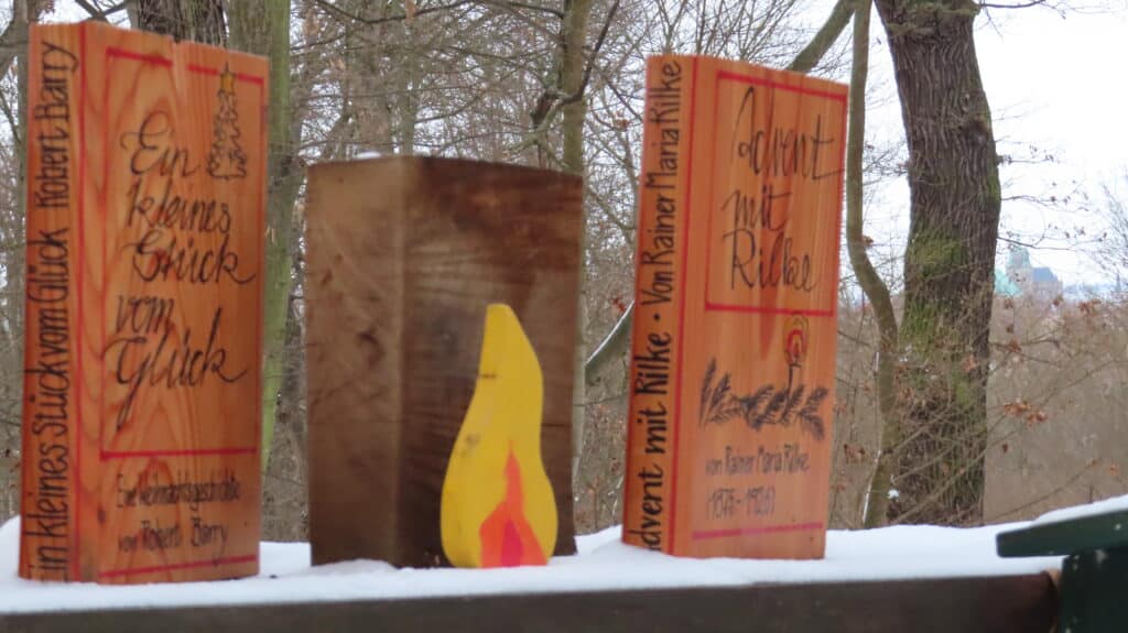 Domblick im Steiger Erfurt mit Buecherecke_erfurt