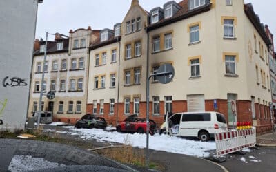 Brandstiftung in Erfurt