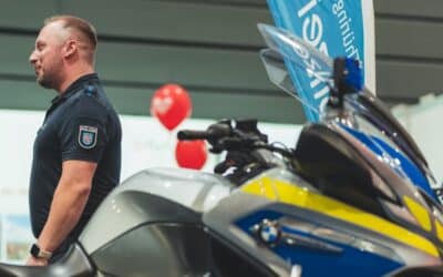 Thüringer Polizei präsentiert sich auf Motorradmesse