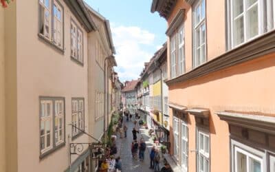 Ausstellung auf der Krämerbücke