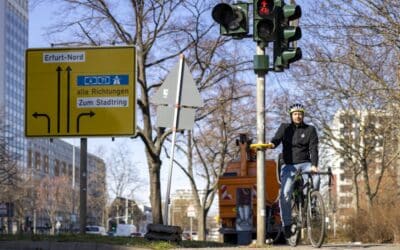 Radeln in Erfurt wird komfortabler