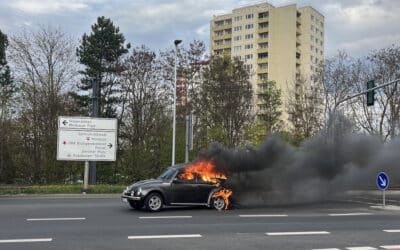 Oldtimer ausgebrannt