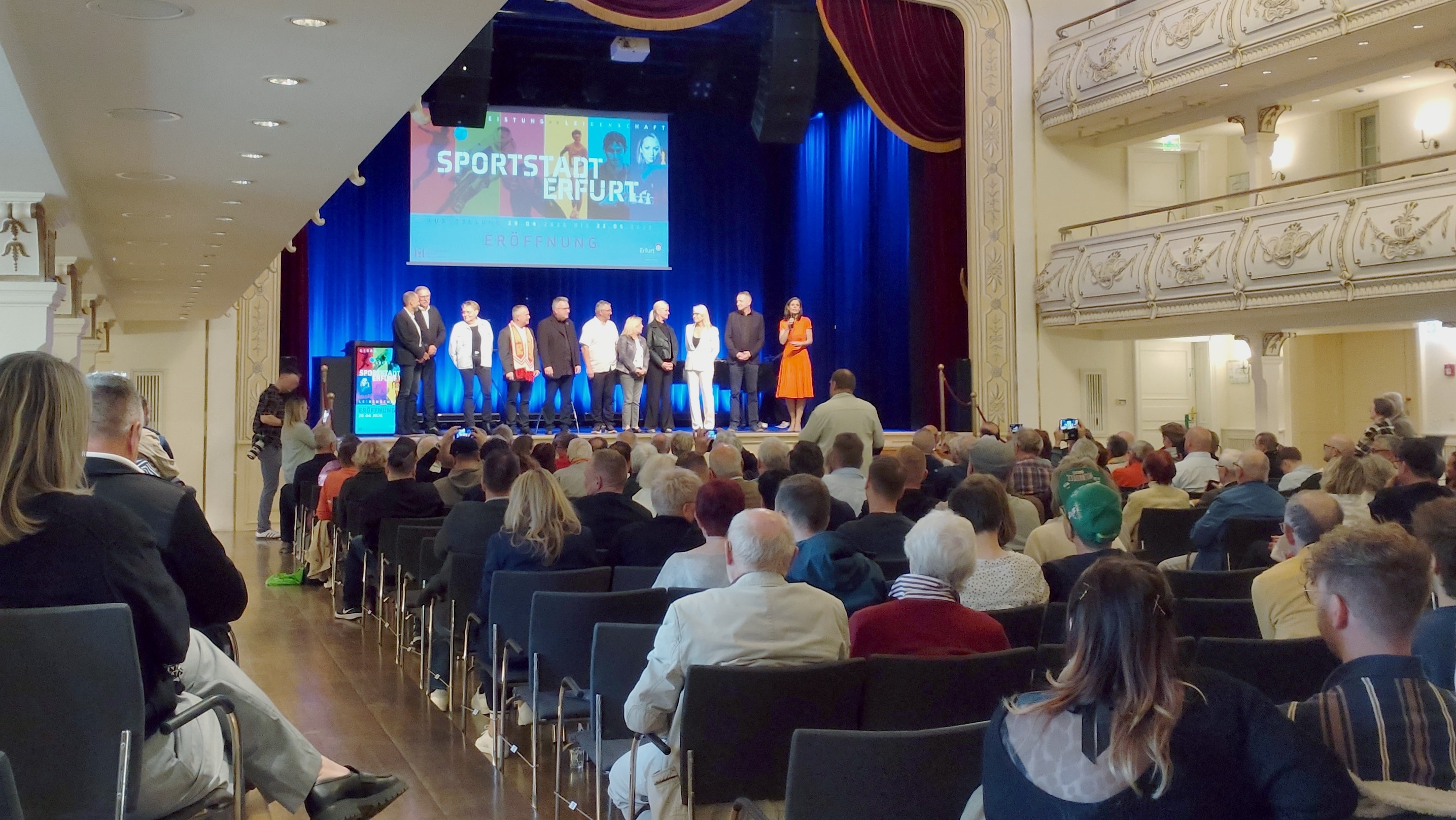 Rennsteiglied im Kaisersaal zur Eroeffnung der Ausstellung Spueortstadt Erfurt im Stadtmuseum_erfurt