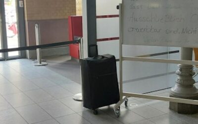 Reisezentrum wegen zurückgelassenem Koffer kurzzeitig geschlossen