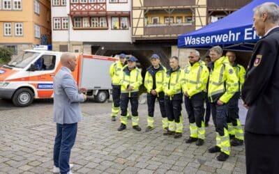 Wasserwehr Erfurt erhält eigenes Fahrzeug