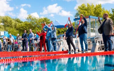 In Möbisburg wird wieder gebadet