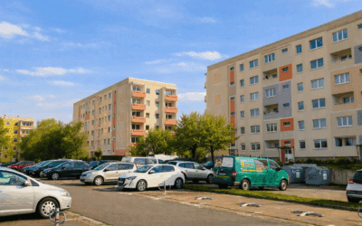 Sperrmüll in Brand gesetzt