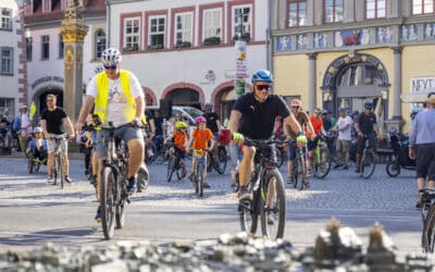Erfurt tritt in die Pedale