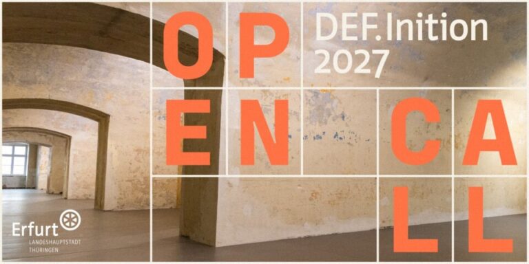 Kulturdirektion Erfurt geht mit Open Call in der städtischen Formatfläche Def.Inition neue Wege