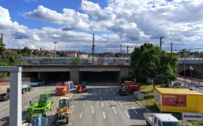 Baustelle Schmidtstedter Knoten – Ein Besuch
