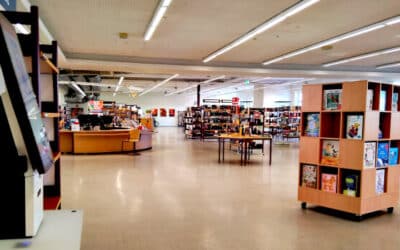 Baubedingte Einschränkungen in der Bibliothek Berliner Platz
