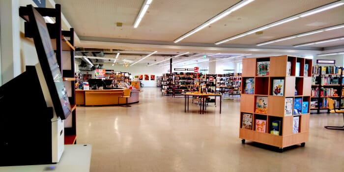Baubedingte Einschränkungen in der Bibliothek Berliner Platz