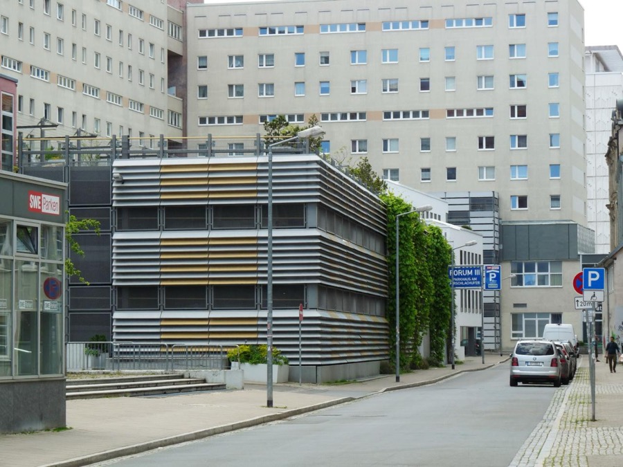 Parken in Erfurt – Parkhäuser und Parkplätze 5 Parken in Erfurt – Parkhäuser und Parkplätze Parkhaus Forum 2/3