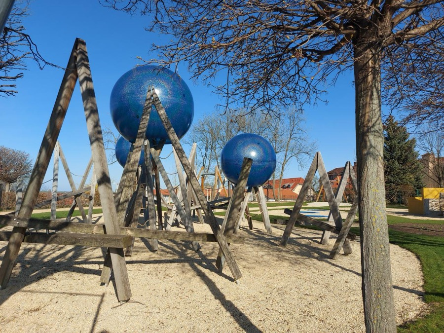 Planetenspielplatz auf dem Petersberg
