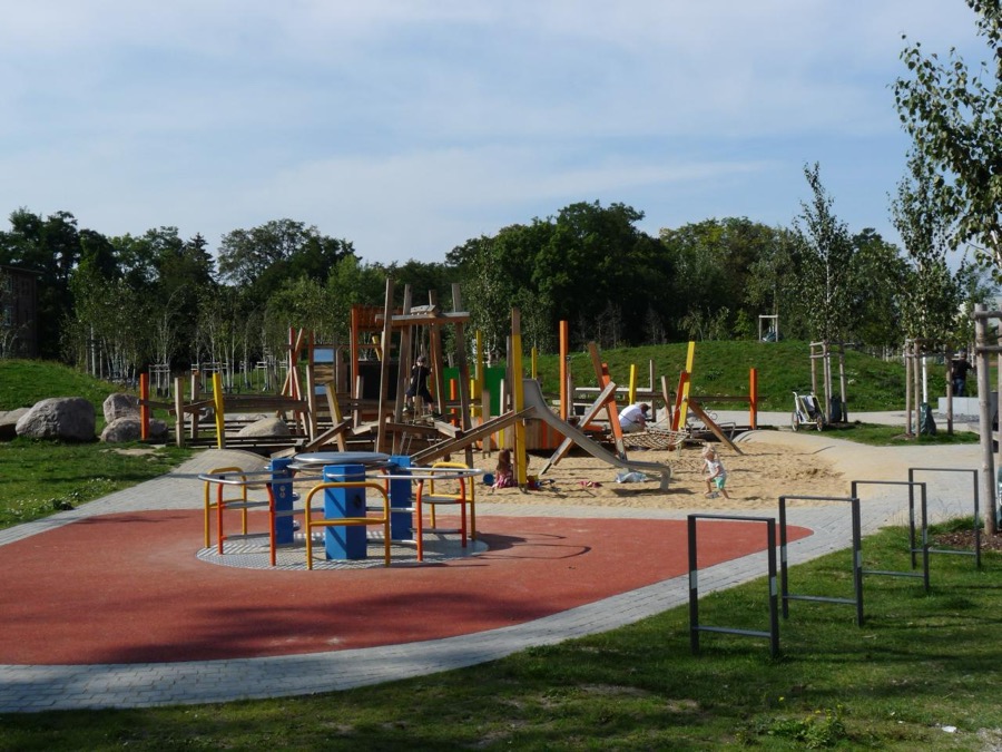Inklusionsspielplatz am ehemaligen Heizkraftwerk