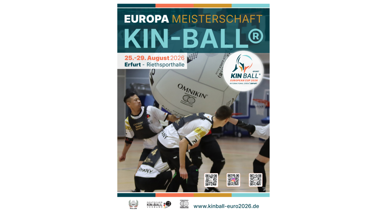 Riesenball und Riesenspaß: Kin-Ball EM in Erfurt!