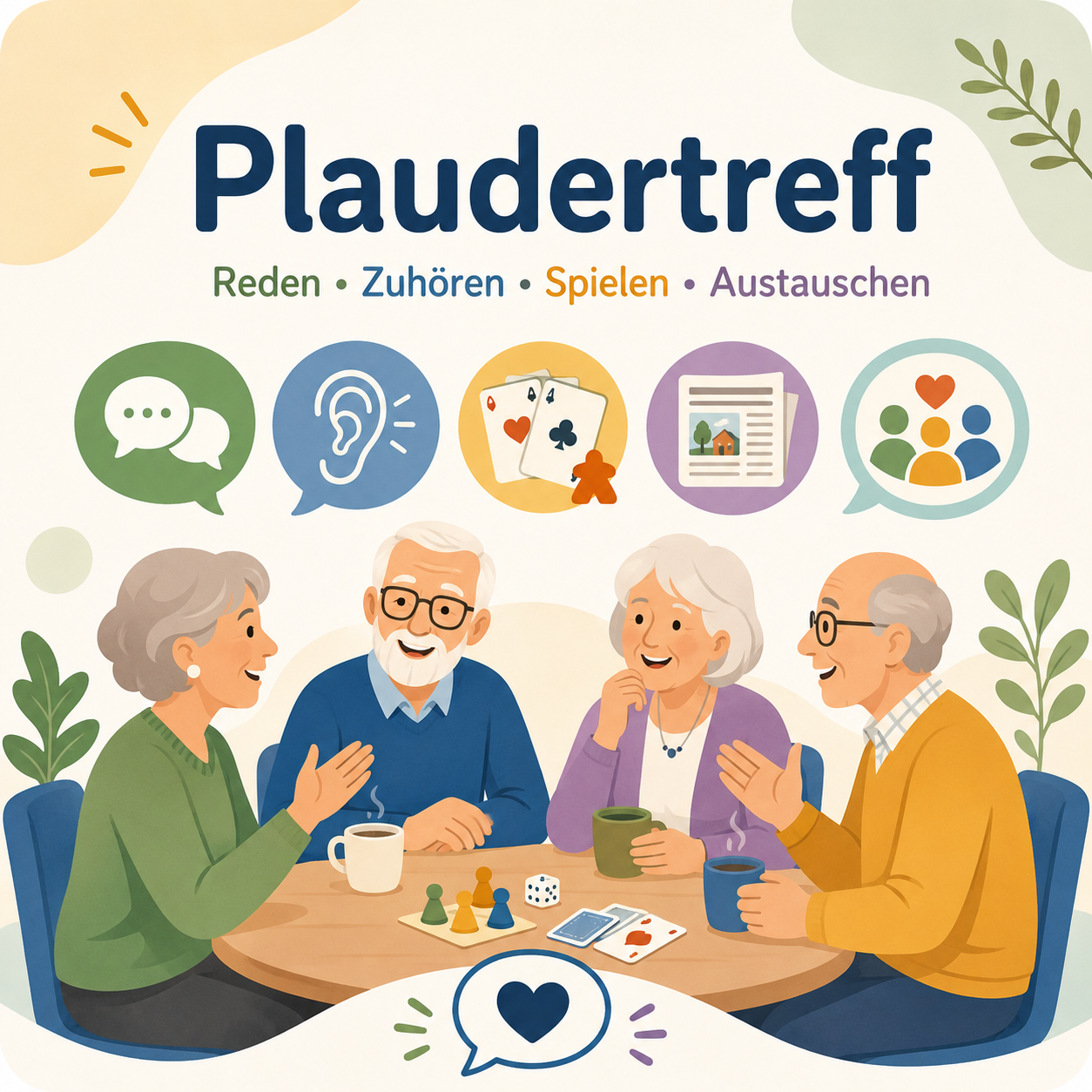 Plauderrunde im Lobenstein
